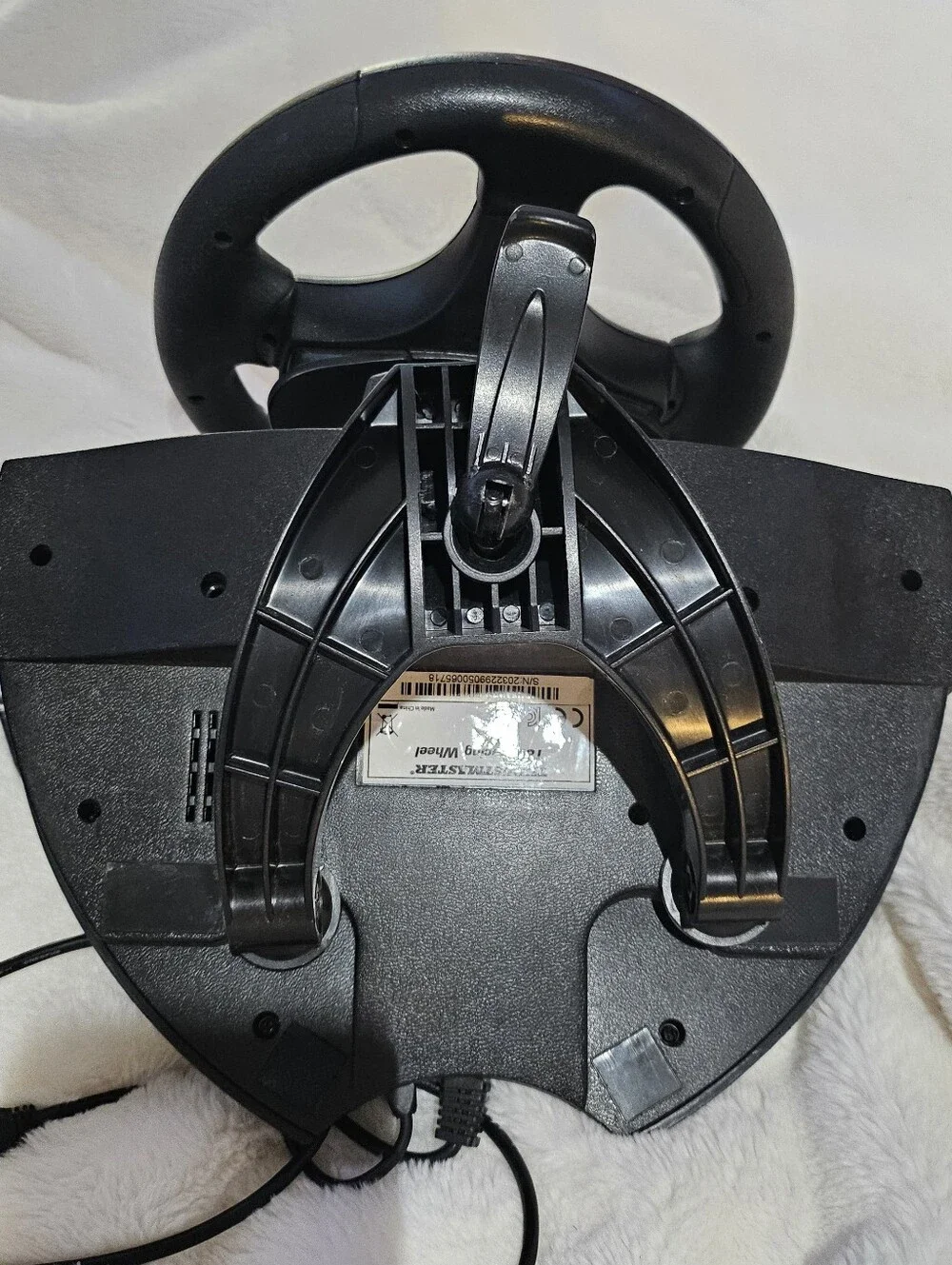 Sony Black USB Racing Wheel and Pedal Set